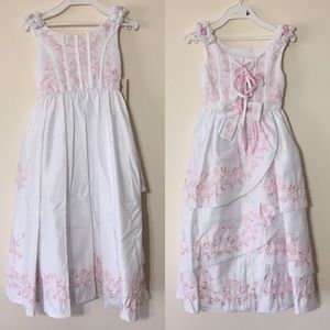 Pink & White New Dress